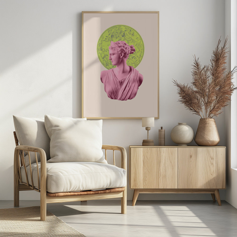 Artemisneonzodiac Größe 11 x 14 | Poster
