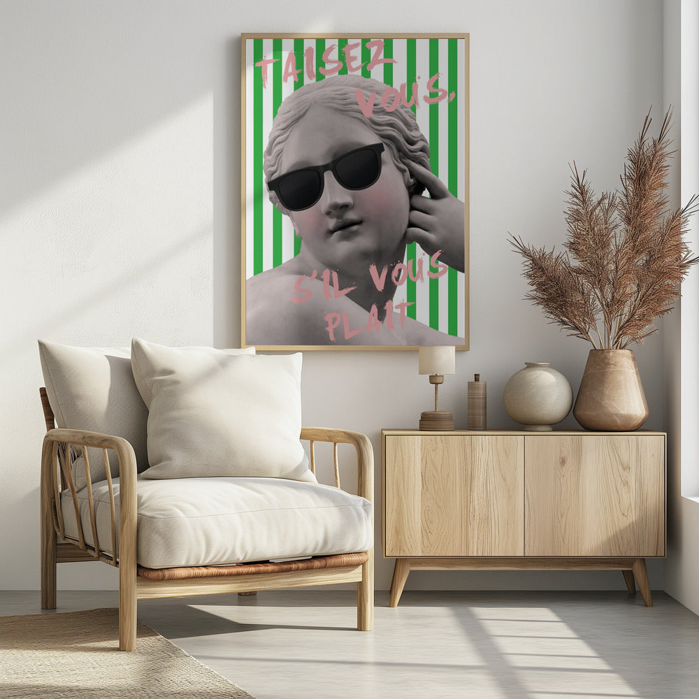 Gestreifte Venus | Poster