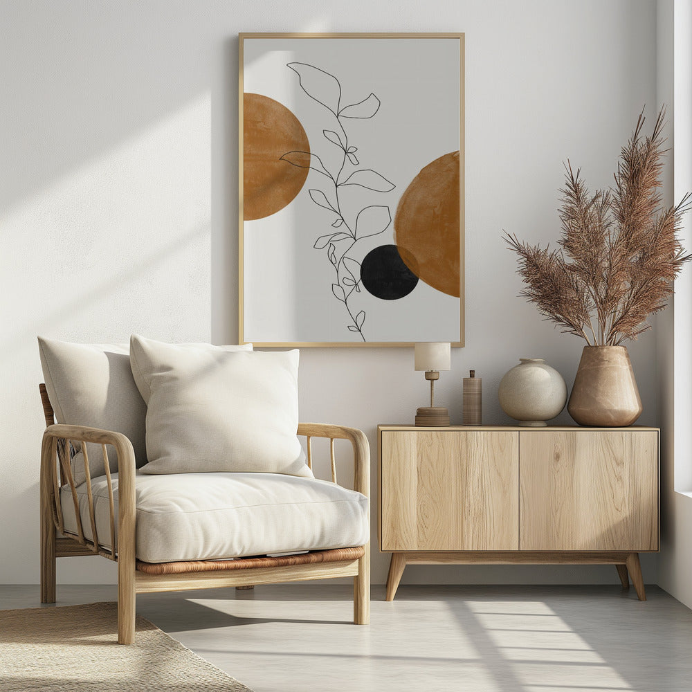 Earthy Line Dance | Poster