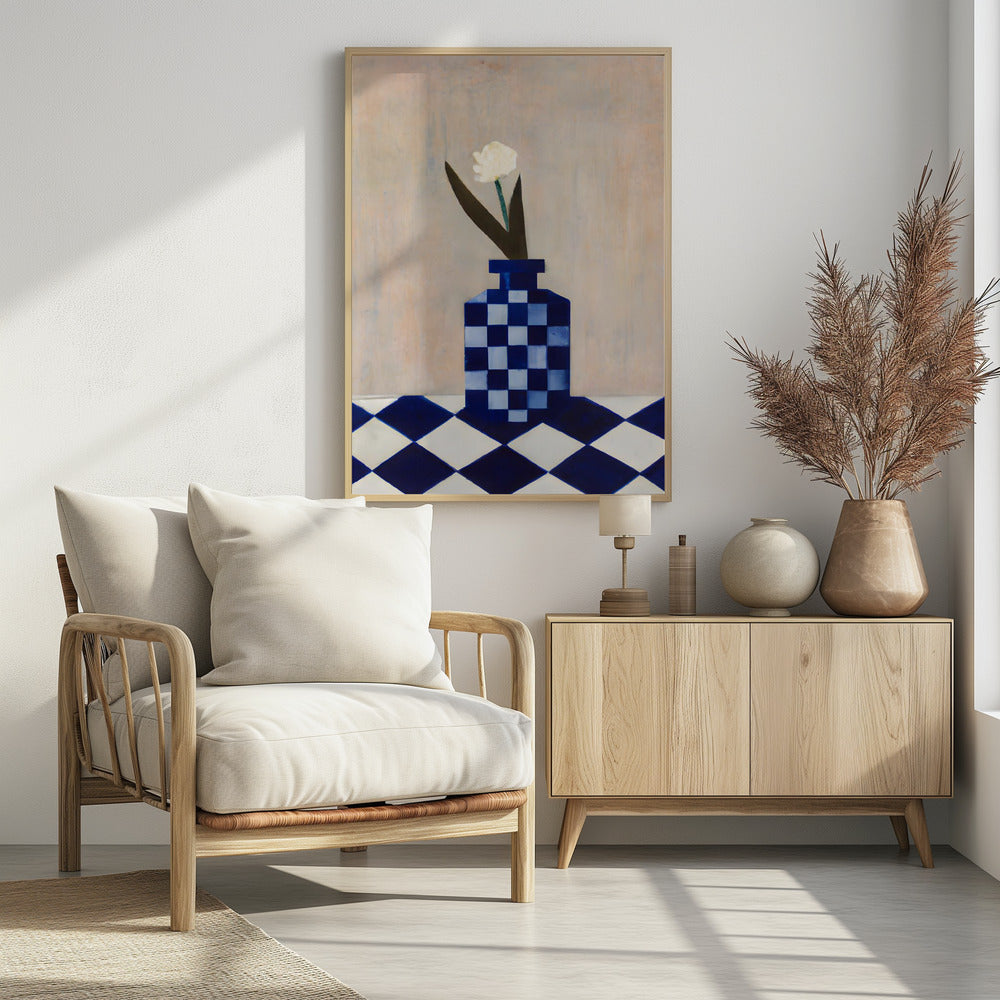 Schau dir die Vase an | Poster