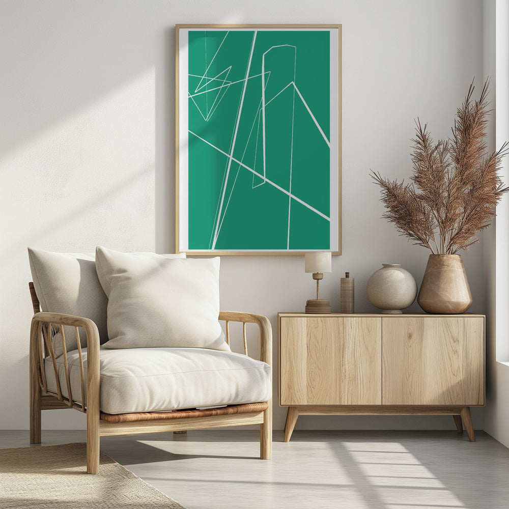 Geometrische Flucht | Poster