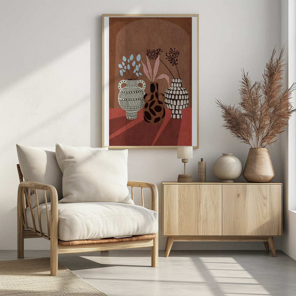 Geometric Vases | Poster