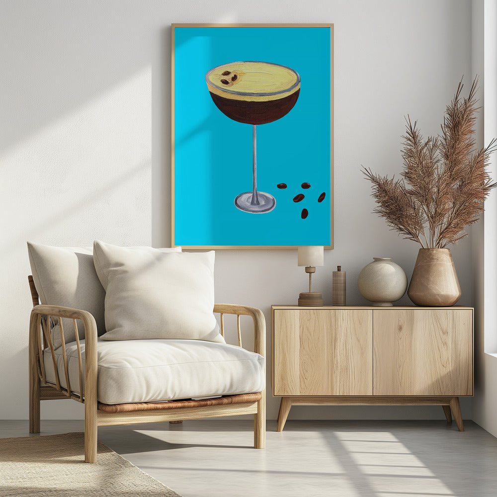 Espresso Martini Himmelblau | Poster