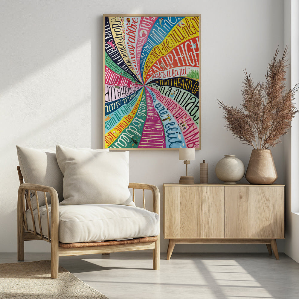 Über dem Regenbogen | Poster