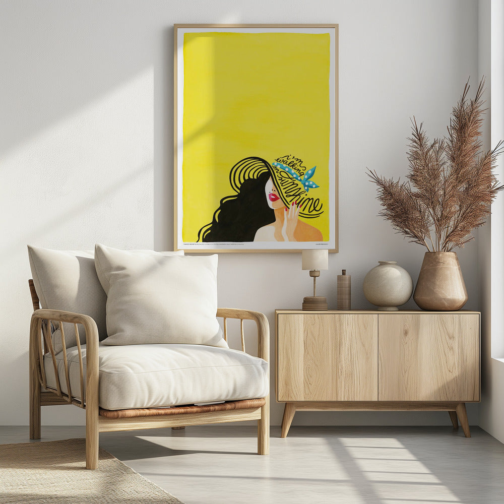 Spaziergang im Sonnenschein | Poster