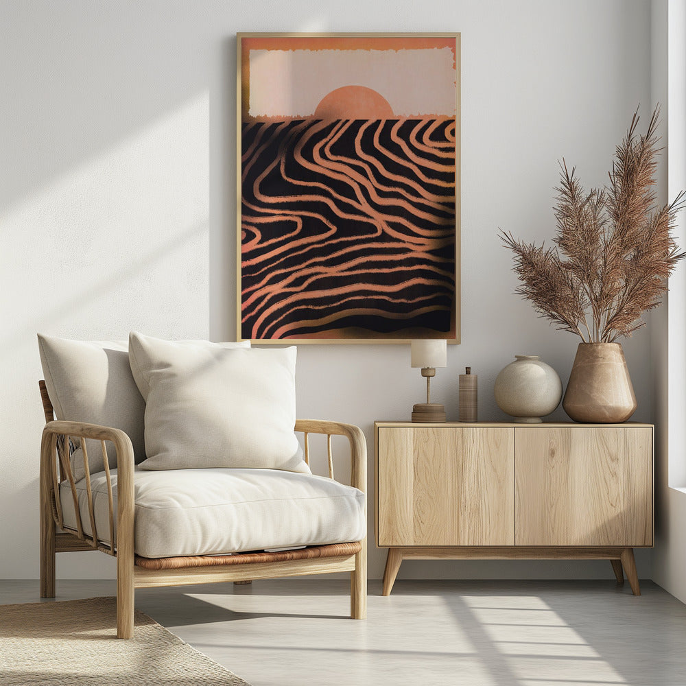 Sonnenuntergangsausschnitt | Poster