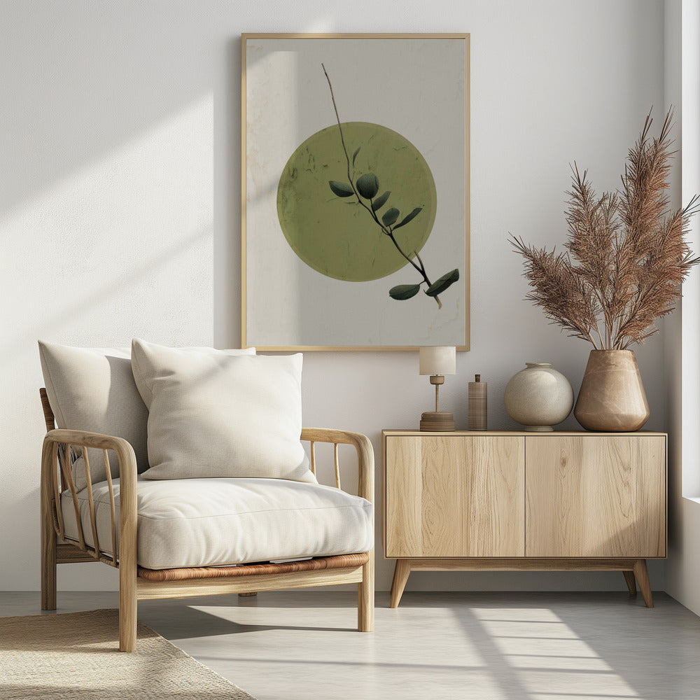 Grüner Gelassenheitskreis | Poster