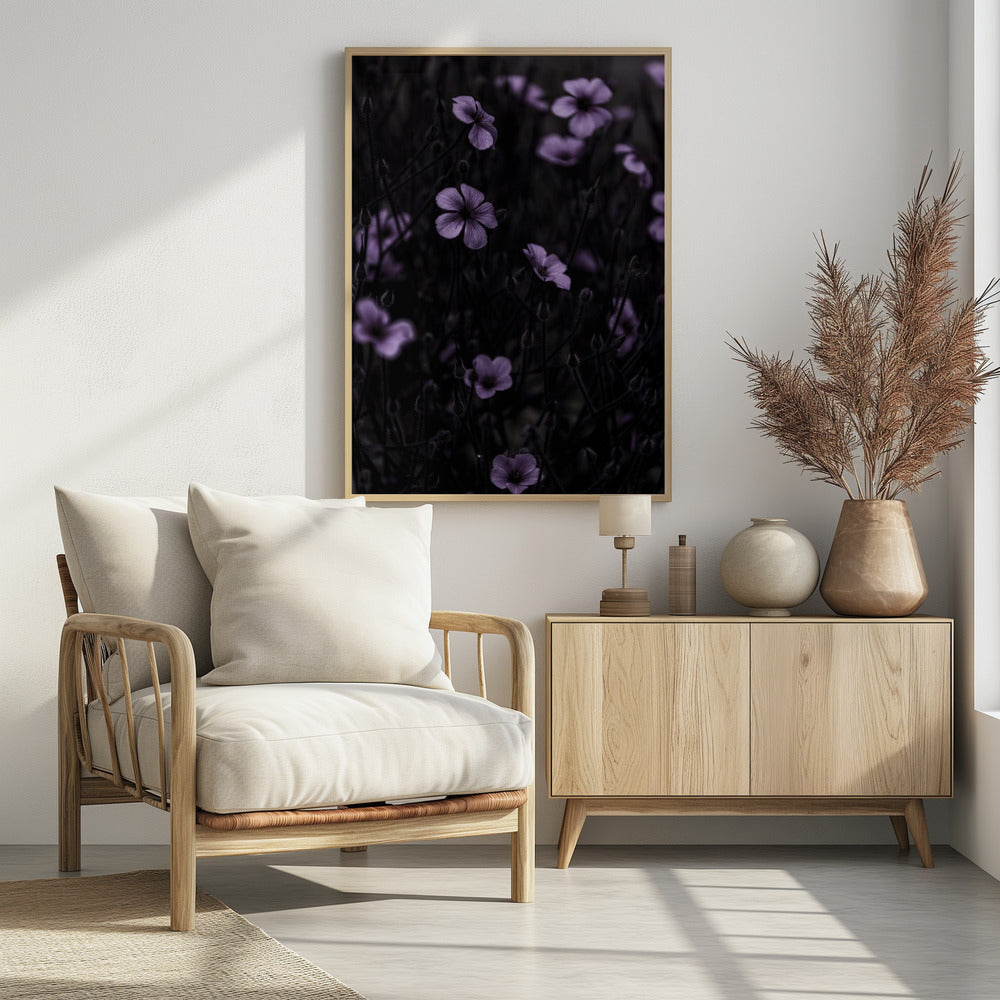 Dunkle Blumen 10 | Poster
