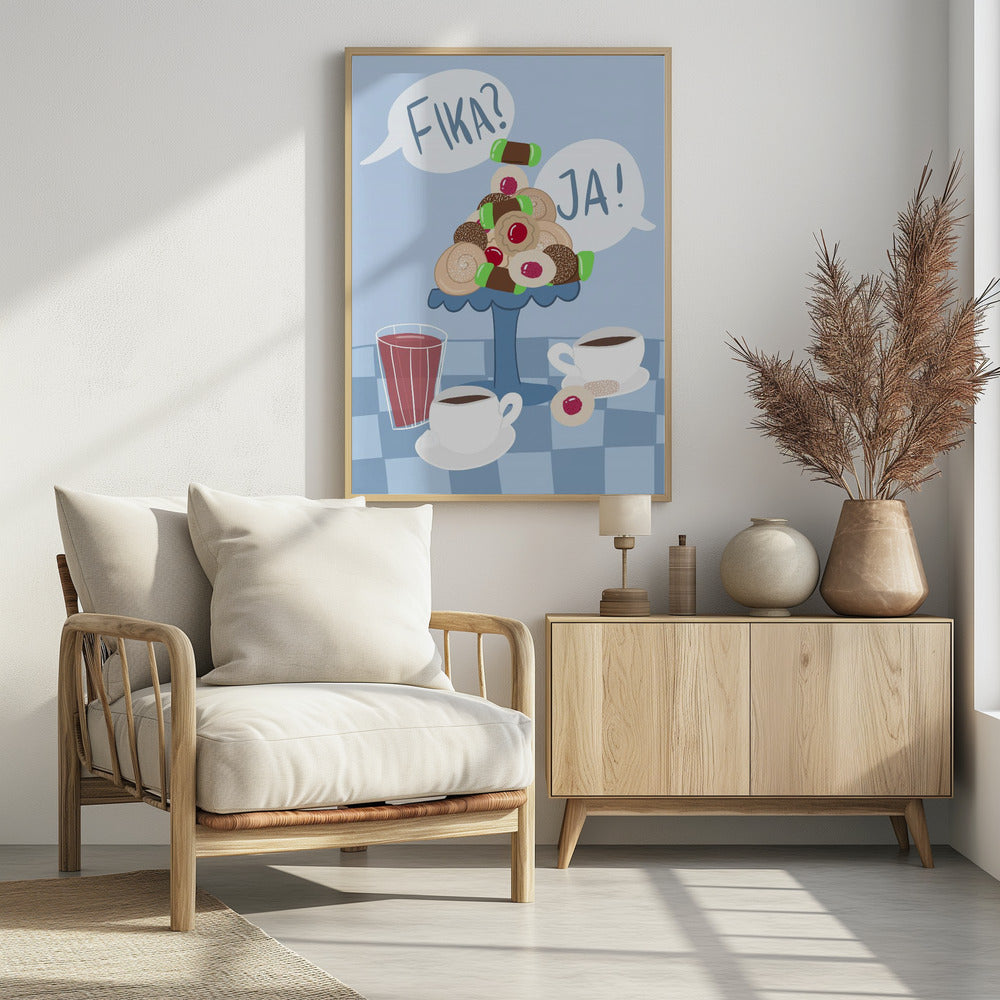 Schwedischer Fika-Genuss | Poster