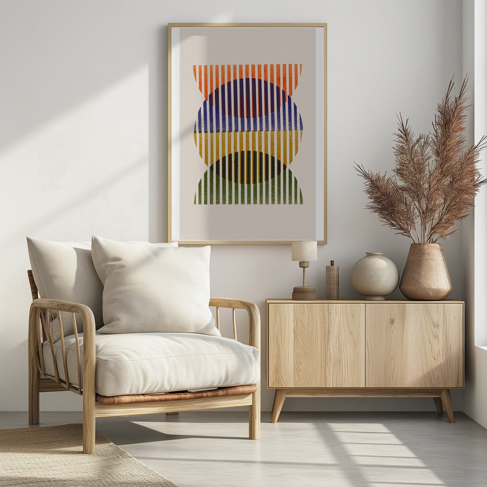Gestreiftes Spektrum | Poster