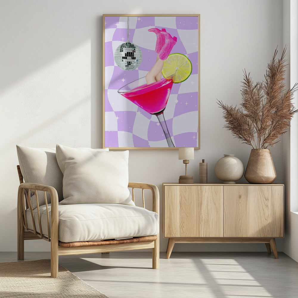 Disco-Drink-Genuss | Poster