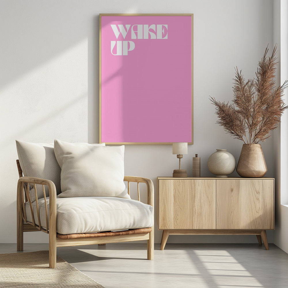 Aufstehen und strahlen | Poster