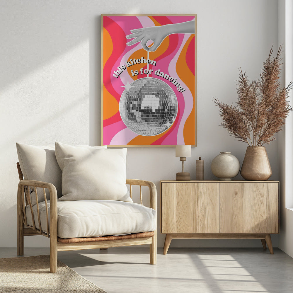 Disco-Küchenstimmung | Poster