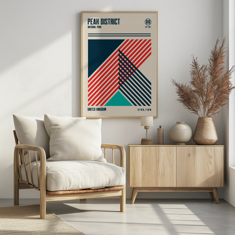 Peak District Nationalpark Reiseposter | Poster
