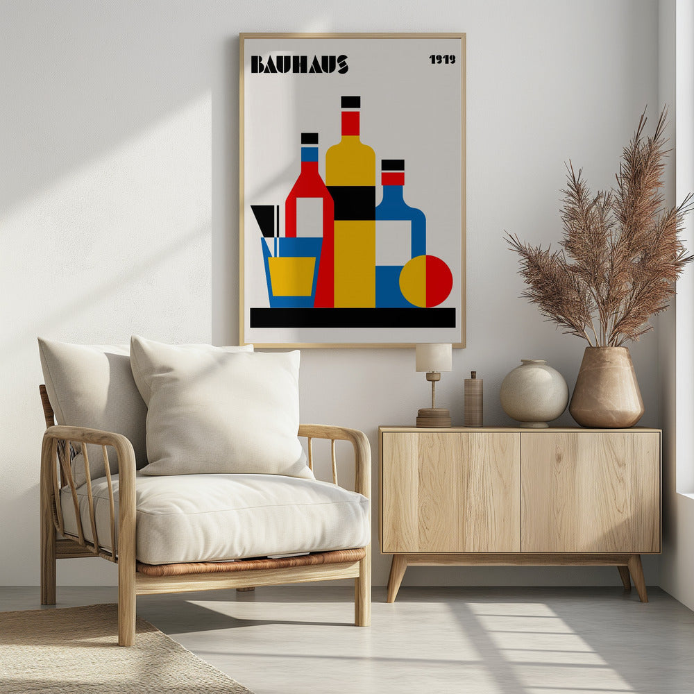 Bauhaus Weindruck | Poster