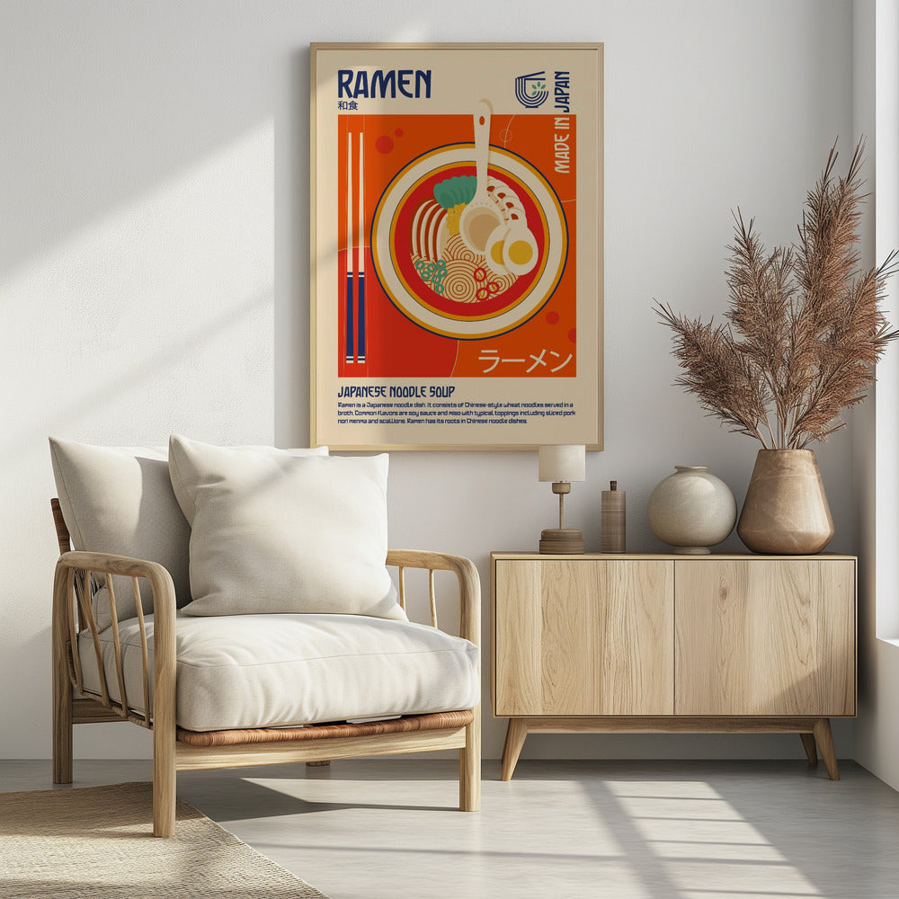 Ramen Japanisches Essen Poster
