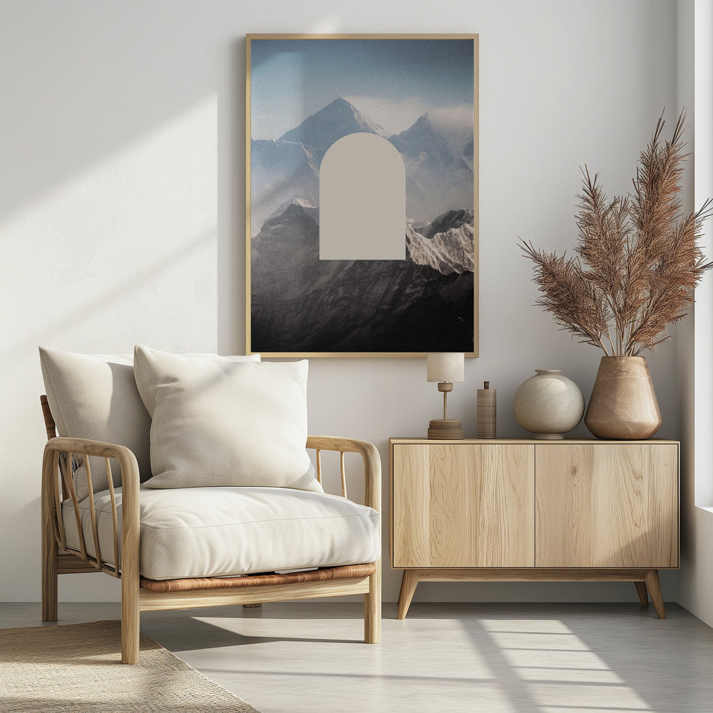 Durch das Portal blicken | Poster