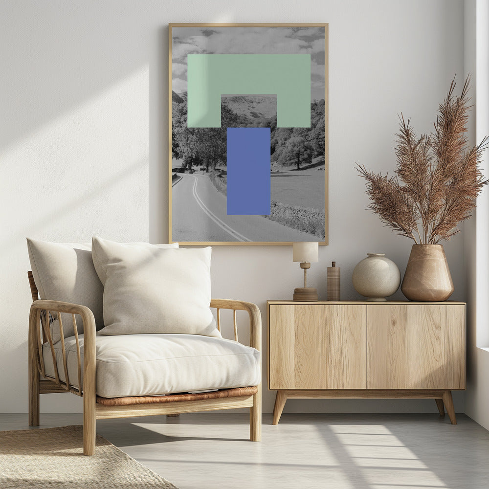 Geometric Landscape | Poster