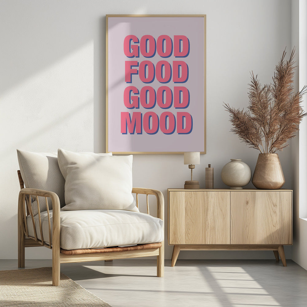 Positive Vibes Mahlzeit | Poster