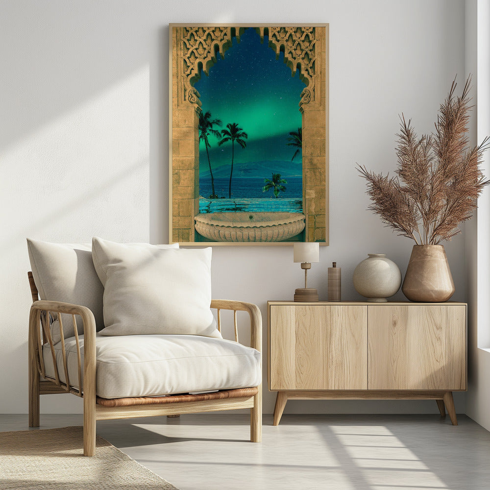 Portal in die Nacht | Poster