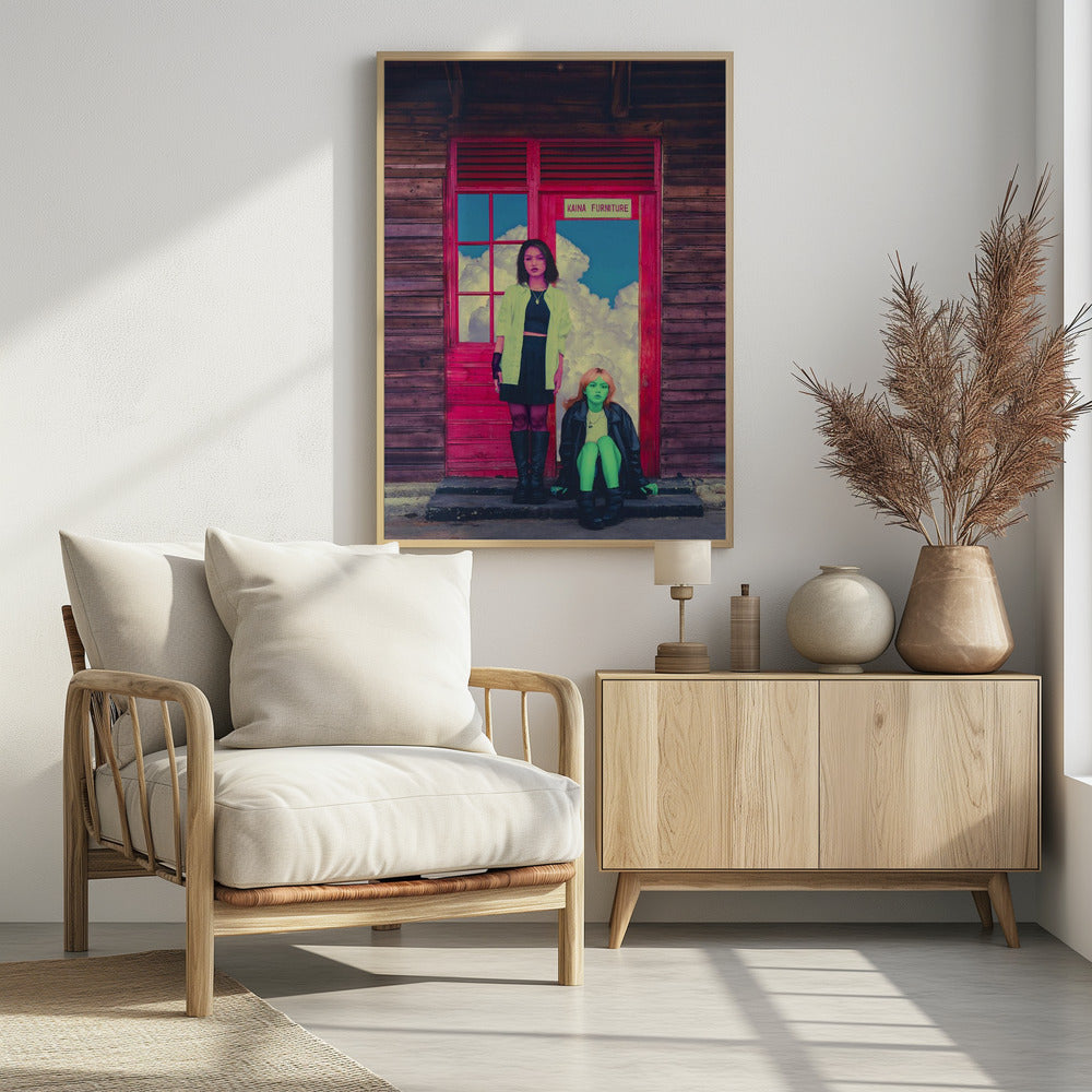 Rosa & Grün | Poster
