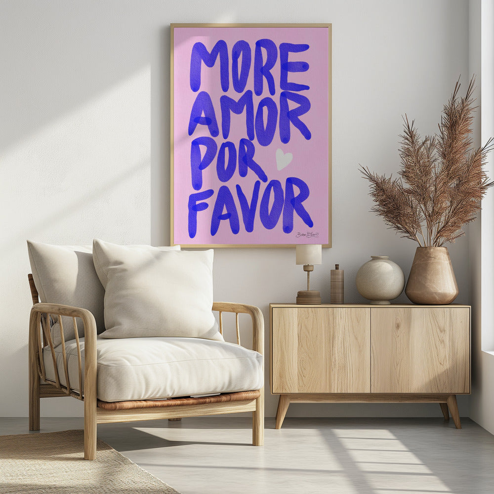 Mehr Amor Por Favor | Poster
