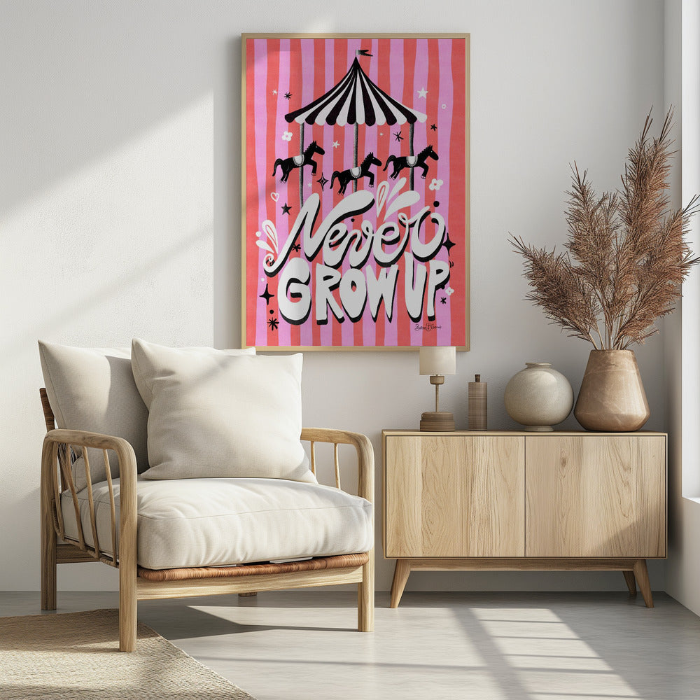 Karussell – Werde niemals erwachsen | Poster
