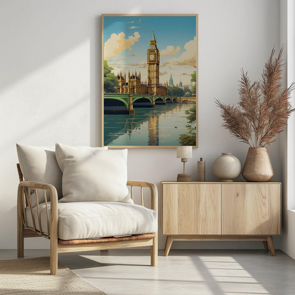 Ansicht von London | Poster
