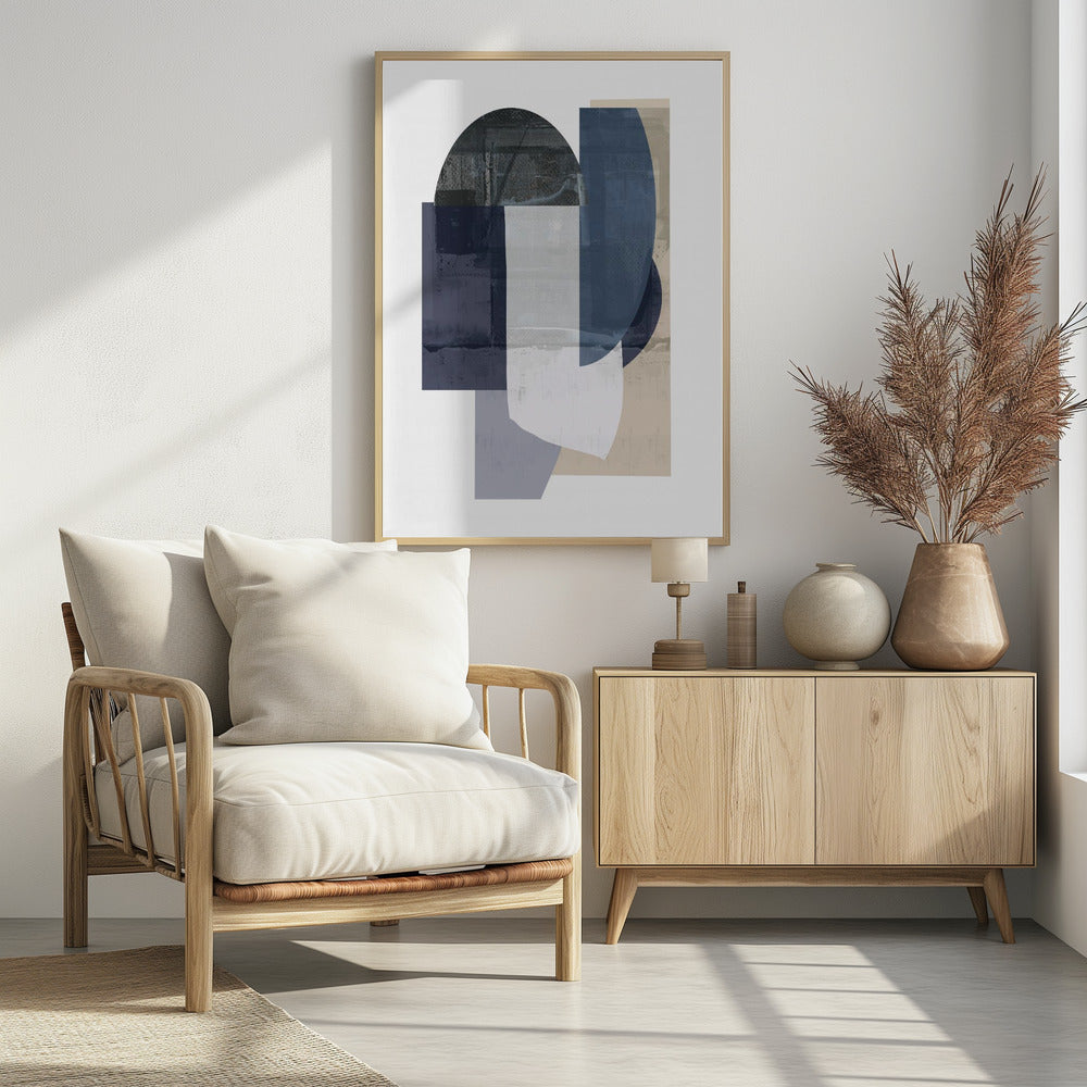 Marine Formen Nr. 1 | Poster