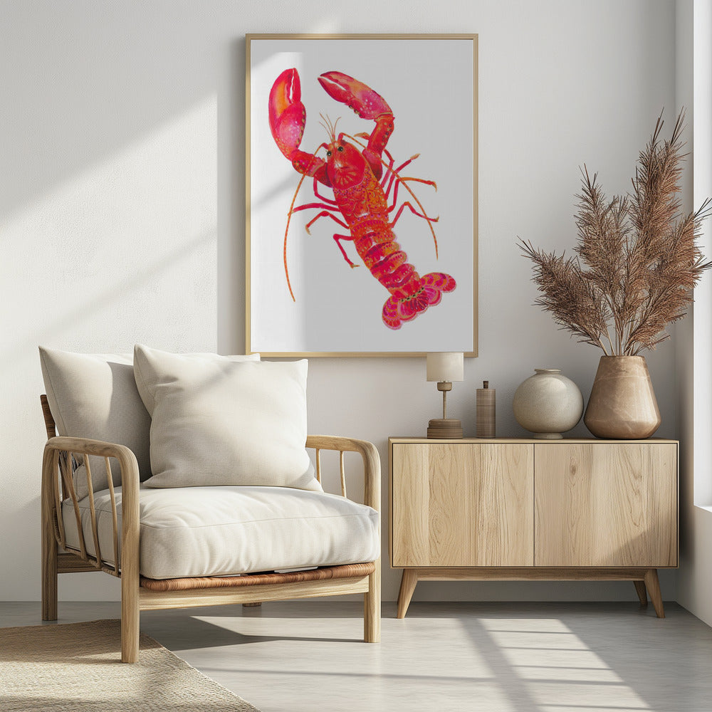 Gemusterter Hummer | Poster