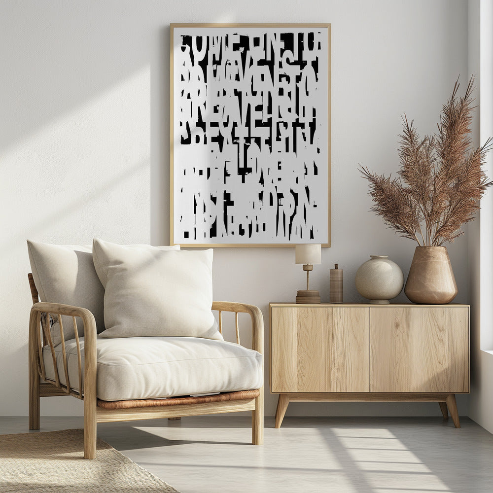 Typography No1 | Poster