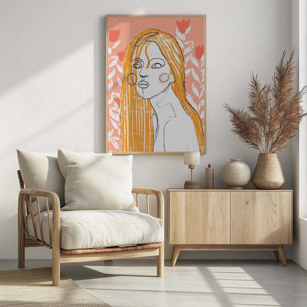 Floraler Blick | Poster