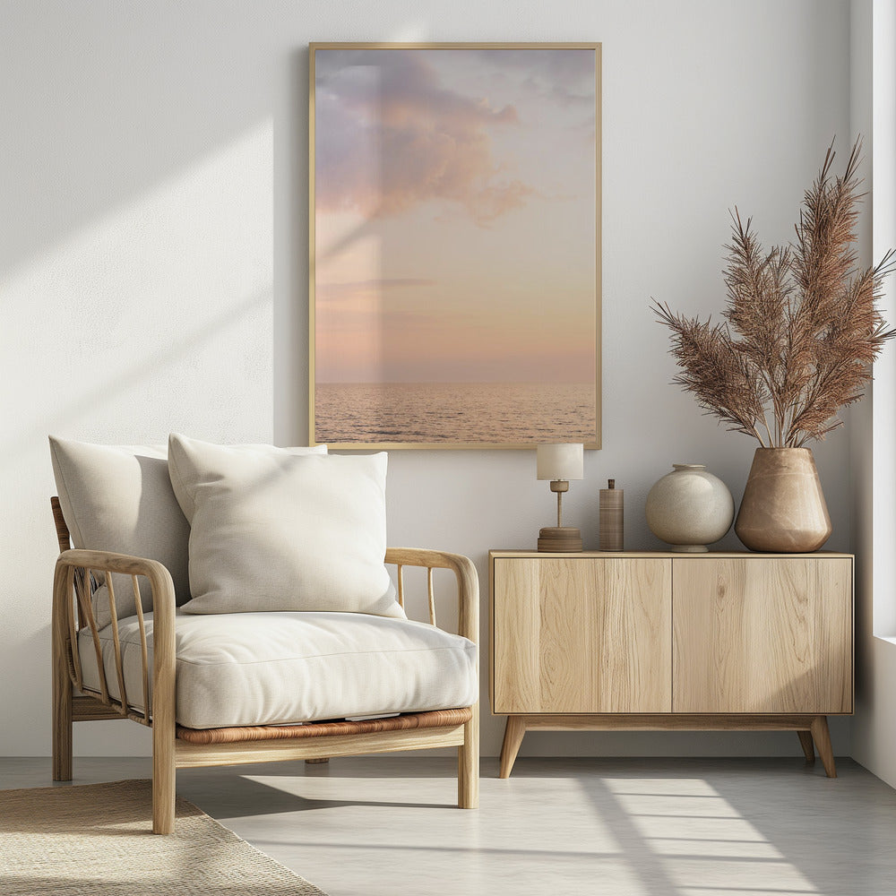 Pastellfarbener Sonnenuntergang | Poster