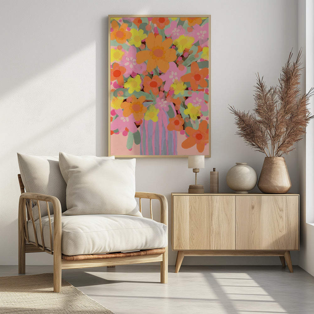 Lebendige Blüten | Poster