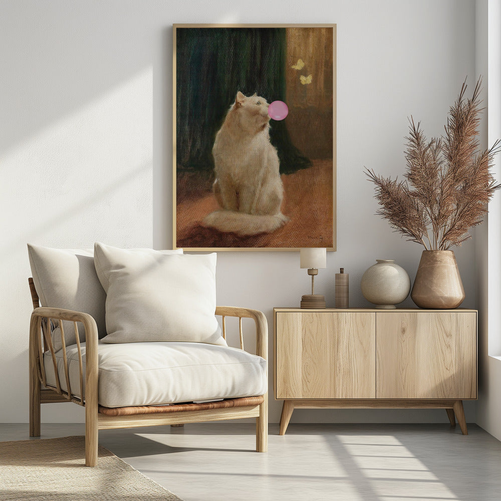 Kaugummi und Katze | Poster