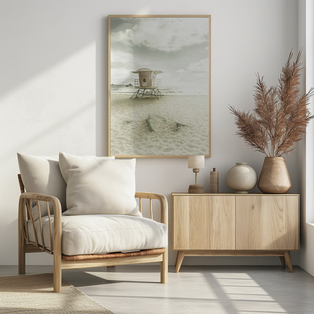 Kalifornien Vintage Imperial Beach | Poster