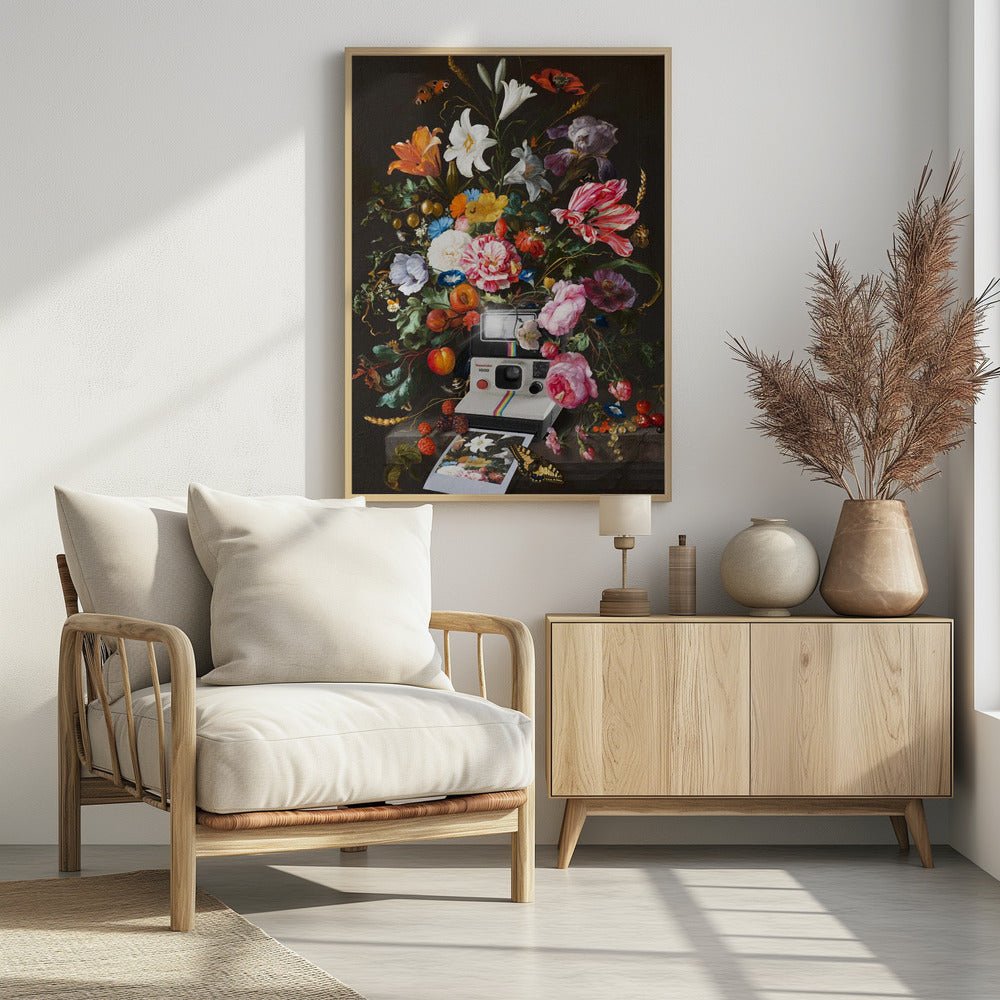 Florales Sofortbild | Poster