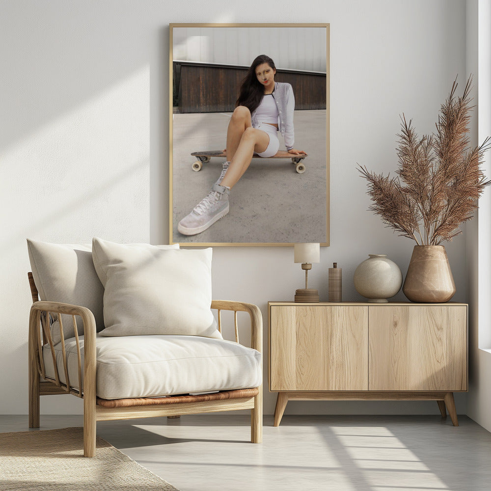 Skater Monalisa | Poster
