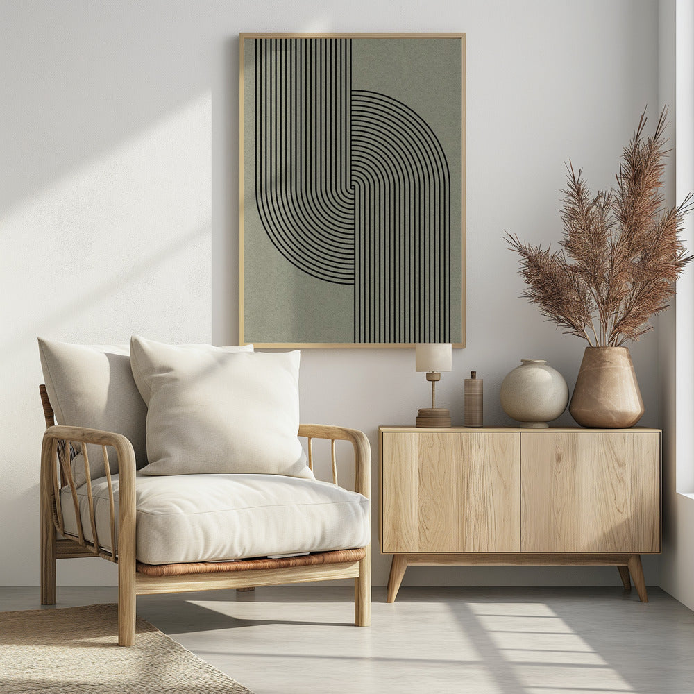 Gebogene Symmetrie | Poster