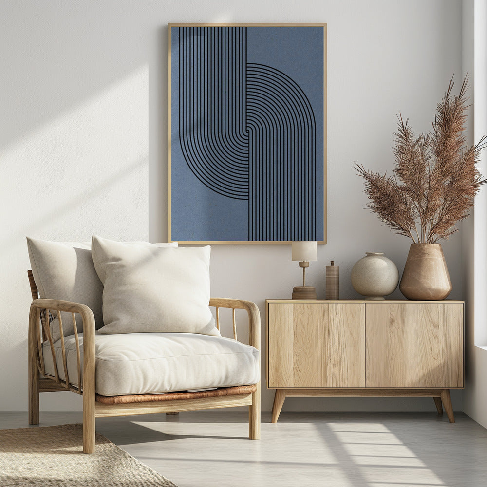 Gebogene Symmetrie | Poster