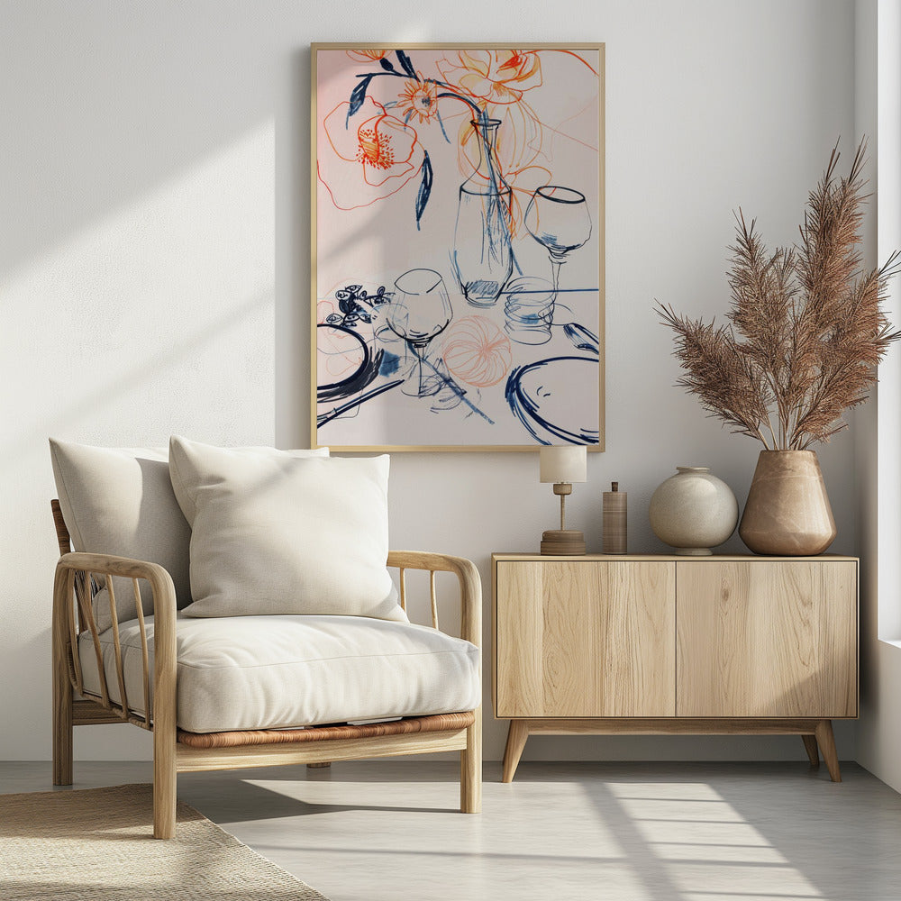 Blumenstillleben | Poster