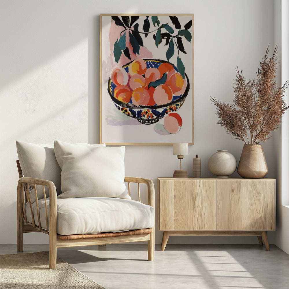 Bunte Obstschale | Poster