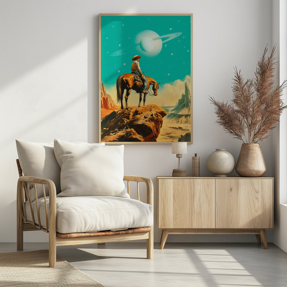 A Western Astronaut | Poster