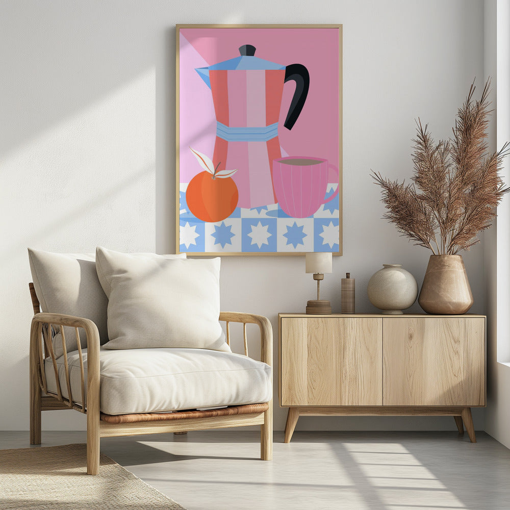 Still Life with Moka Pot | Poster