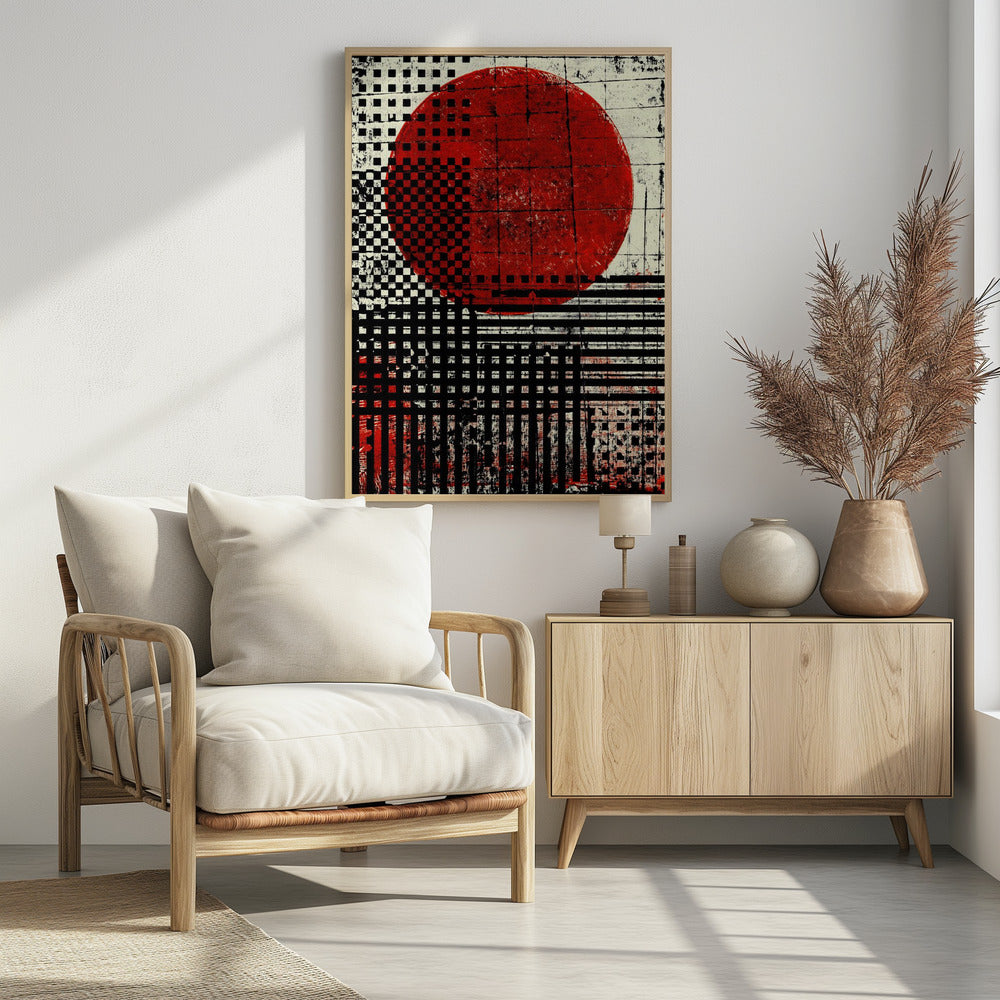 Black And White Geometric Patterns | Poster