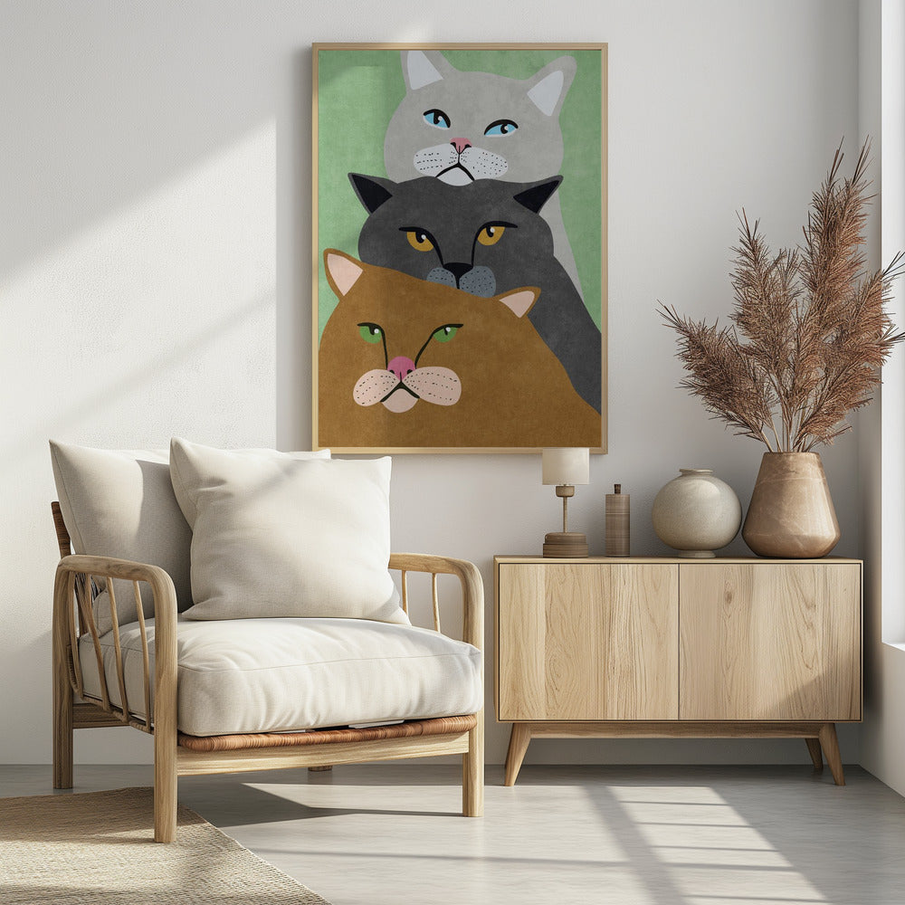 Katzentrio | Poster