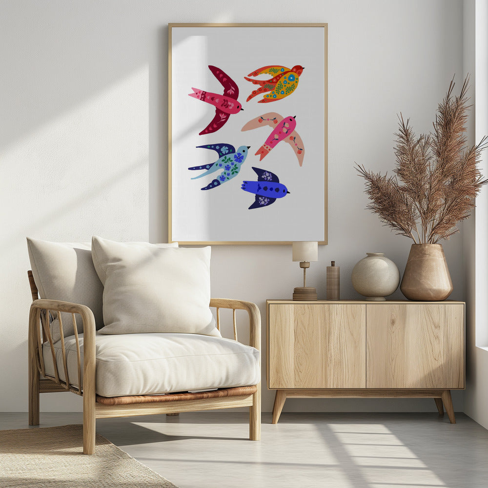 Wunderliche Vögel | Poster