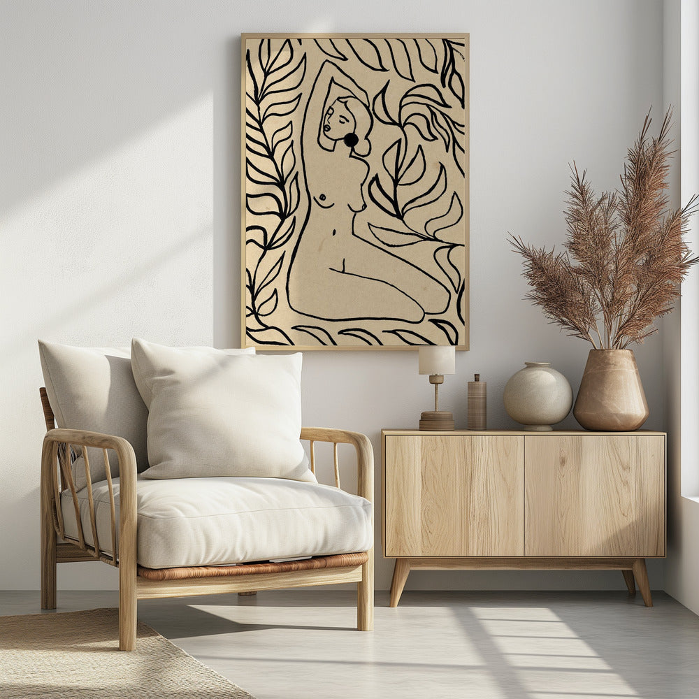 Mädchen in der Natur | Poster