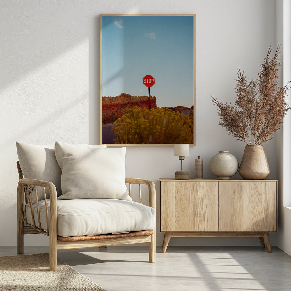 Abiquiu Sonnenuntergang | Poster