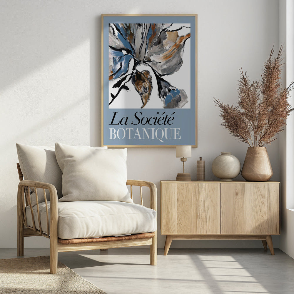 La Société Botanique Blueflower 2 | Poster